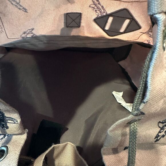 VANS Coyote Hills Light Brown Tepee & Totem Laptop Sleeve Bookbag 19" - Picture 5 of 5